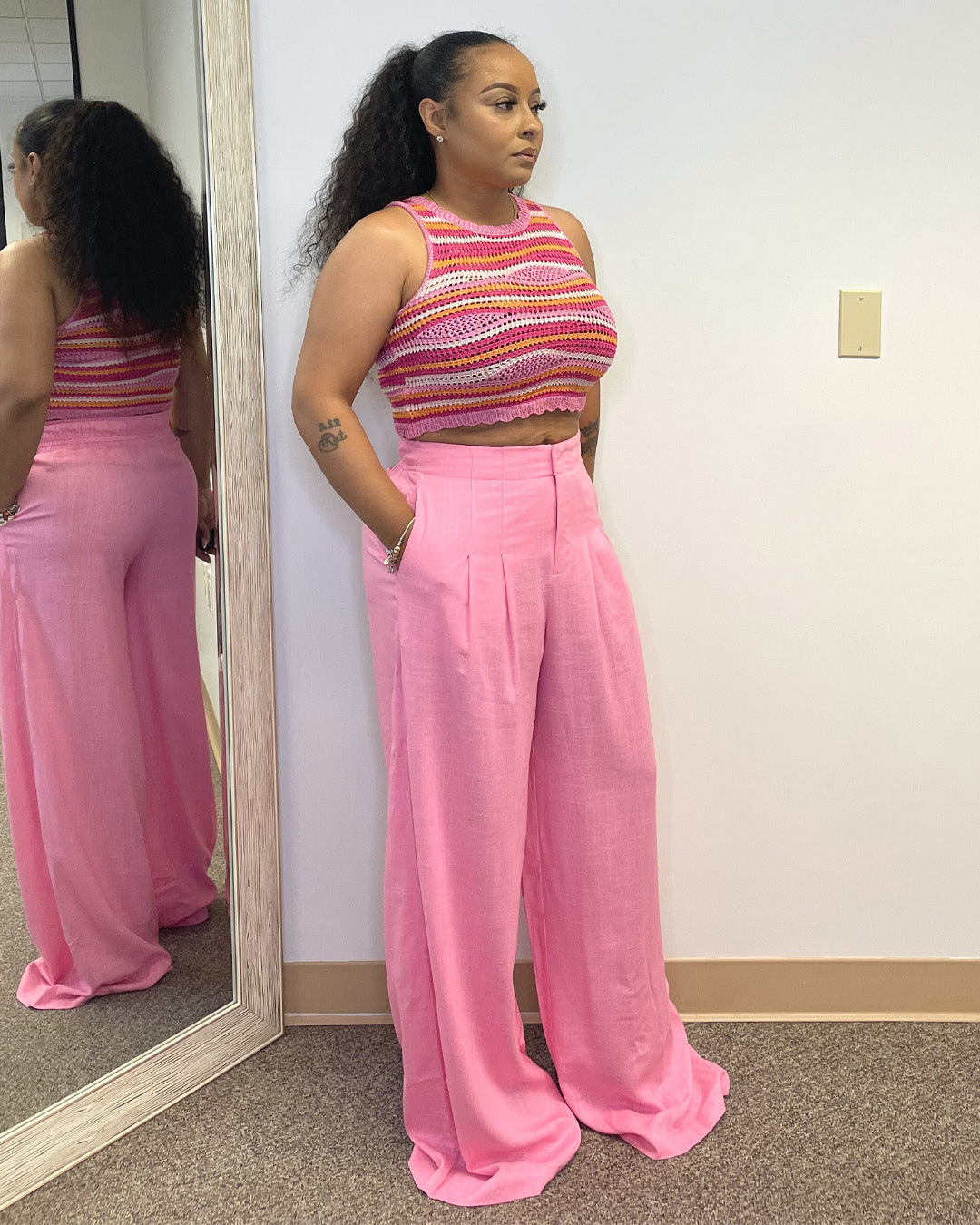 Celine Set Pink